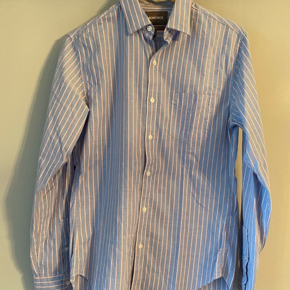 Bonobos Striped Shirt Size S Slim - Picture 2 of 5